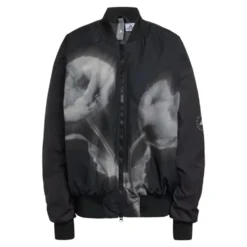 Woven Bomber Printed